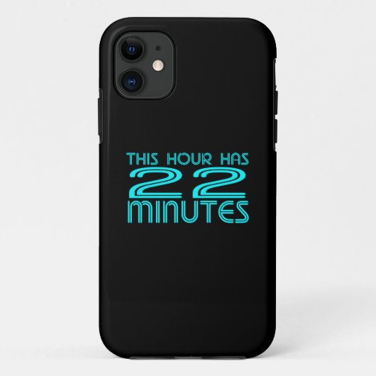 Coques Case-Mate iPhone Rétro - 22 minutes (Dos)