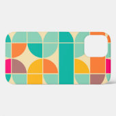 Coques Case-Mate iPhone Retro Abstrait : Design intemporel sans fil. (Verso (horizontal))