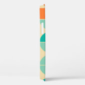 Coques Case-Mate iPhone Retro Abstrait : Design intemporel sans fil. (Verso / Droite)