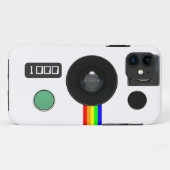 Coques Case-Mate iPhone Rétro appareil-photo instantané (Dos (Horizontal))