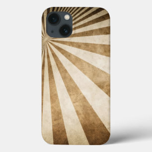 iPhone 13 Case Rétro arrière - plan de motif de rayure