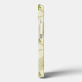 Coques Case-Mate iPhone Rétro arrière - plan floral (Verso / Gauche)