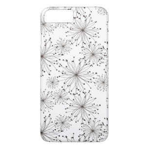 Coque iPhone 8 Plus/7 Plus Rétro arrière - plan floral