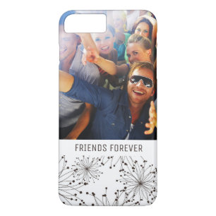 Coque Case-Mate Pour iPhone Rétro arrière - plan floral fait sur commande de