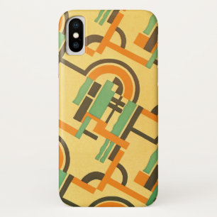 Etui iPhone Case-Mate Retro Art Déco Jazz Motif Couleur Couleur géométri