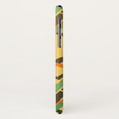 Coques Case-Mate iPhone Retro Art Déco Jazz Motif Couleur Couleur géométri (Dos/Gauche)