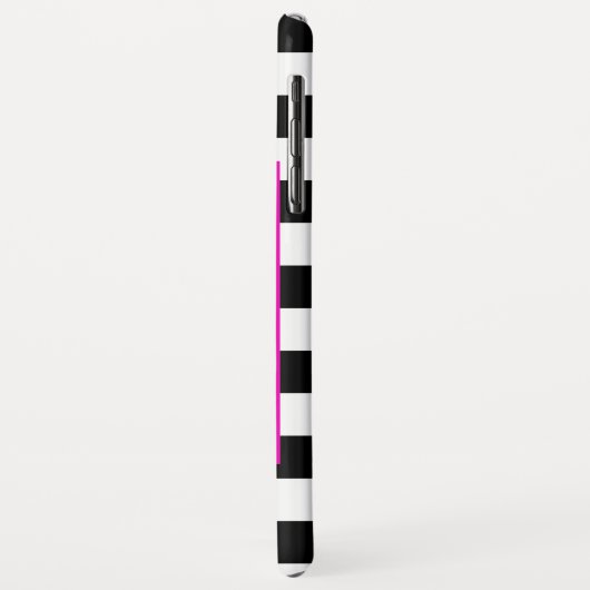 Coques Case-Mate iPhone Retro B&W Checkerboard, Hipster Cat, Personnalisé (Dos/Gauche)