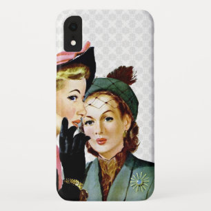 Coques Pour iPhone Rétro bavardage