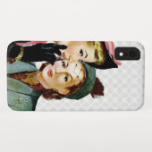 Coques Case-Mate iPhone Rétro bavardage (Dos (Horizontal))