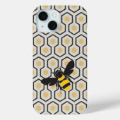 Coques Case-Mate iPhone Retro Bee et Honeycomb Motif (Verso)