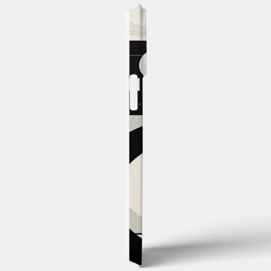 Coques Case-Mate iPhone Retro Black and White Iphone case (Verso / Droite)