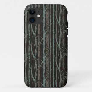 Etui iPhone Case-Mate Rétro bouleau foncé