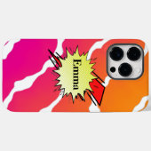 Coques Case-Mate iPhone Retro bubble color comic (Verso (horizontal))