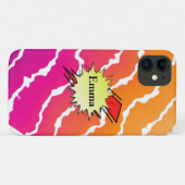 Coques Case-Mate iPhone Retro bubble color comic (Dos (Horizontal))