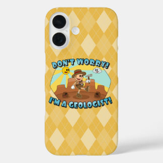 Coques iPhone 16 Retro Cartoon - Ne vous inquiétez pas, je suis géo