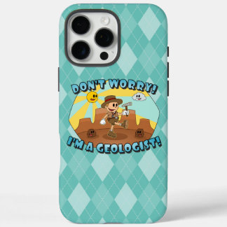 Coques iPhone 16 Pro Max Retro Cartoon - Ne vous inquiétez pas, je suis géo