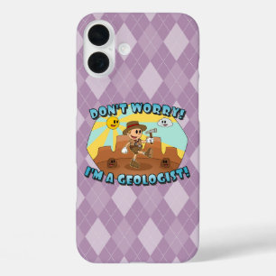 Coques iPhone 16 Plus Retro Cartoon - Ne vous inquiétez pas, je suis géo