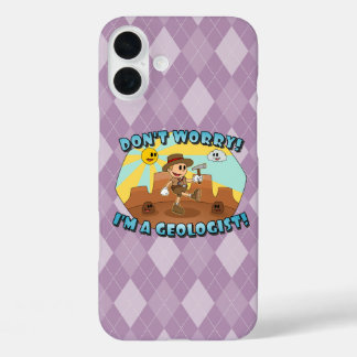 Coques iPhone 16 Plus Retro Cartoon - Ne vous inquiétez pas, je suis géo
