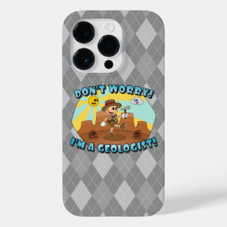 Coque Pour iPhone 14 Pro Retro Cartoon - Ne vous inquiétez pas, je suis géo