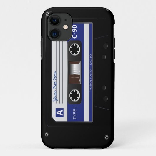 Coques Case-Mate iPhone Rétro cas de l'iPhone 5 de bande de cassette audio (Dos)