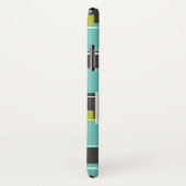 Coques Case-Mate iPhone Rétro cas de motif de mod de cubes en pastels (Dos/Droite)