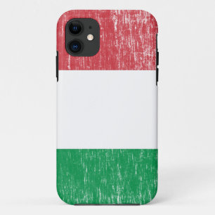 Coque iPhone 11 Rétro cas italien de l'iPhone 5 de drapeau