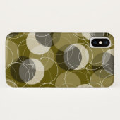 Coques Case-Mate iPhone Rétro cas maigre de téléphone de motif de jaune (Dos (Horizontal))