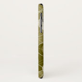 Coques Case-Mate iPhone Rétro cas maigre de téléphone de motif de jaune (Dos/Gauche)