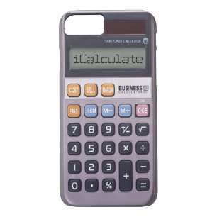 Case-Mate iPhone Case Rétro cas vintage de l'iPhone 7 d'iCalculate de