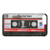 Coques Case-Mate iPhone Rétro cassette audio compacte grunge | DJ (Dos (Horizontal))