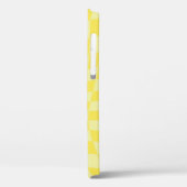 Coques Case-Mate iPhone Retro citron jaune pastel Warboard (Verso / Gauche)