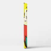 Coques Case-Mate iPhone Retro Comic Shout : Motif sans couture. (Verso / Gauche)