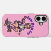 Coques Case-Mate iPhone Retro Cool Mom Era Custom Text Phone Case (Verso (horizontal))