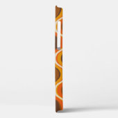 Coques Case-Mate iPhone Retro courbe sans couture motif. wallp style les a (Verso / Gauche)