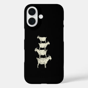 Coques iPhone 16 Retro de chèvre