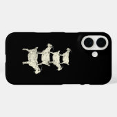 Coques Case-Mate iPhone Retro de chèvre (Verso (horizontal))