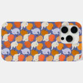 Coques Case-Mate iPhone Rétro d'Halloween en bas (Verso (horizontal))