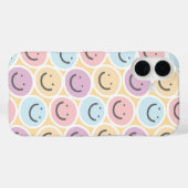 Coques Case-Mate iPhone Retro Doodle Smile Emoji (Verso (horizontal))