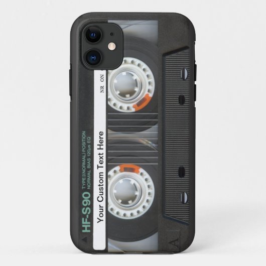 Coques Case-Mate iPhone Rétro enregistreur à cassettes (Dos)