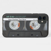 Coques Case-Mate iPhone Rétro enregistreur à cassettes (Dos (Horizontal))