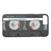 Coques Case-Mate iPhone Rétro enregistreur à cassettes (Dos (Horizontal))