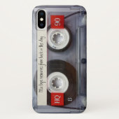 Coques Case-Mate iPhone Rétro enregistreur à cassettes (Dos)