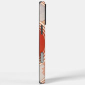 Coques Case-Mate iPhone Retro Fox Art Rouge Retro personnalisé (Verso / Droite)