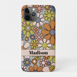 Case-Mate iPhone Case Retro Garden Vintage 60s les années 70 Fleurs Pers
