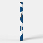 Coques Case-Mate iPhone Rétro Géométrique Classique Bleu Nuit  (Verso / Droite)