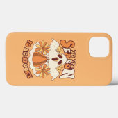 Coques Case-Mate iPhone Retro Groovy Spooky Season Halloween (Verso (horizontal))