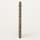 Coques Case-Mate iPhone Retro Grunge Chevron Motif (Dos/Droite)