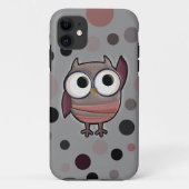 Coques Case-Mate iPhone Rétro hibou (Dos)