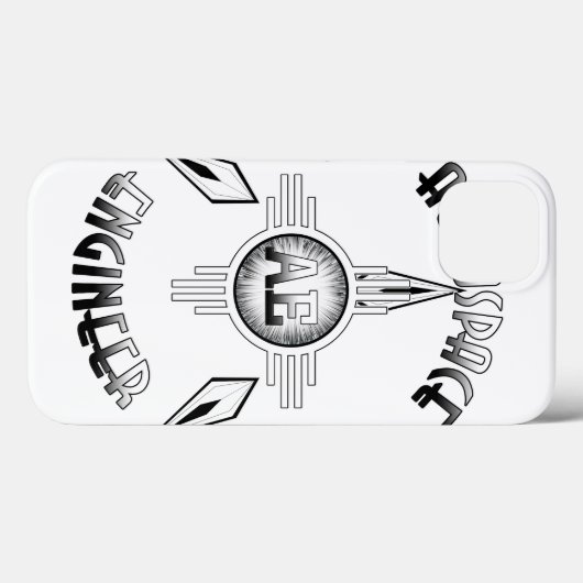 Coques Case-Mate iPhone Rétro Ingénieur Aérospatial (Verso (horizontal))