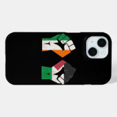 Coques Case-Mate iPhone Rétro Irlande Palestine Solidarité Première révolu (Verso (horizontal))